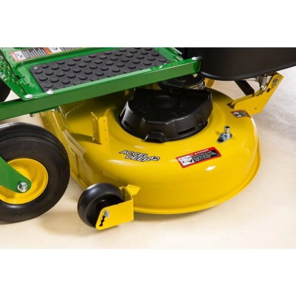 John Deere Z345M 42 in. 22 HP Gas Dual Hydrostatic Zero-Turn Riding Mower Bagger Included - Image 8