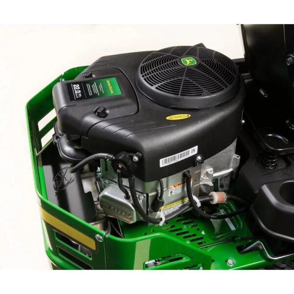 John Deere Z345M 42 in. 22 HP Gas Dual Hydrostatic Zero-Turn Riding Mower Bagger Included - Image 7