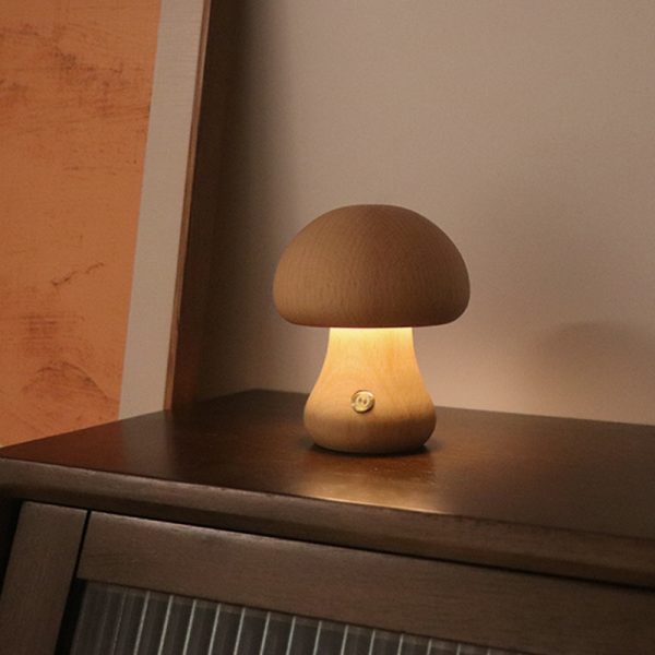 Mushroom LED Night Light With Touch Switch - Image 9