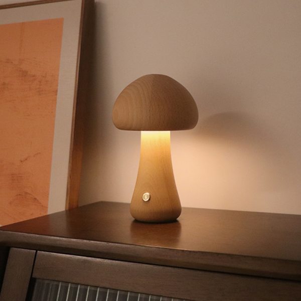 Mushroom LED Night Light With Touch Switch - Image 8