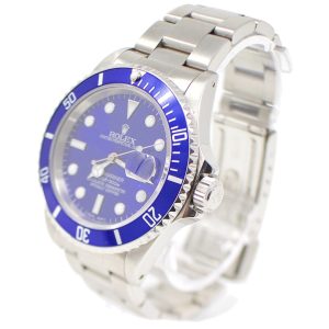 Rolex Men’s 40mm Submariner Oyster 16610 Blue oyster