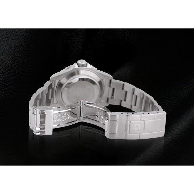 Stainless Steel Black Rolex Oyster Perpetual Submariner - Image 6