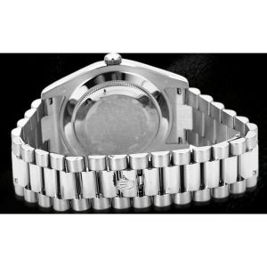 White Gold Rolex Day Date Ii Gents Watch Fluted Bezel President